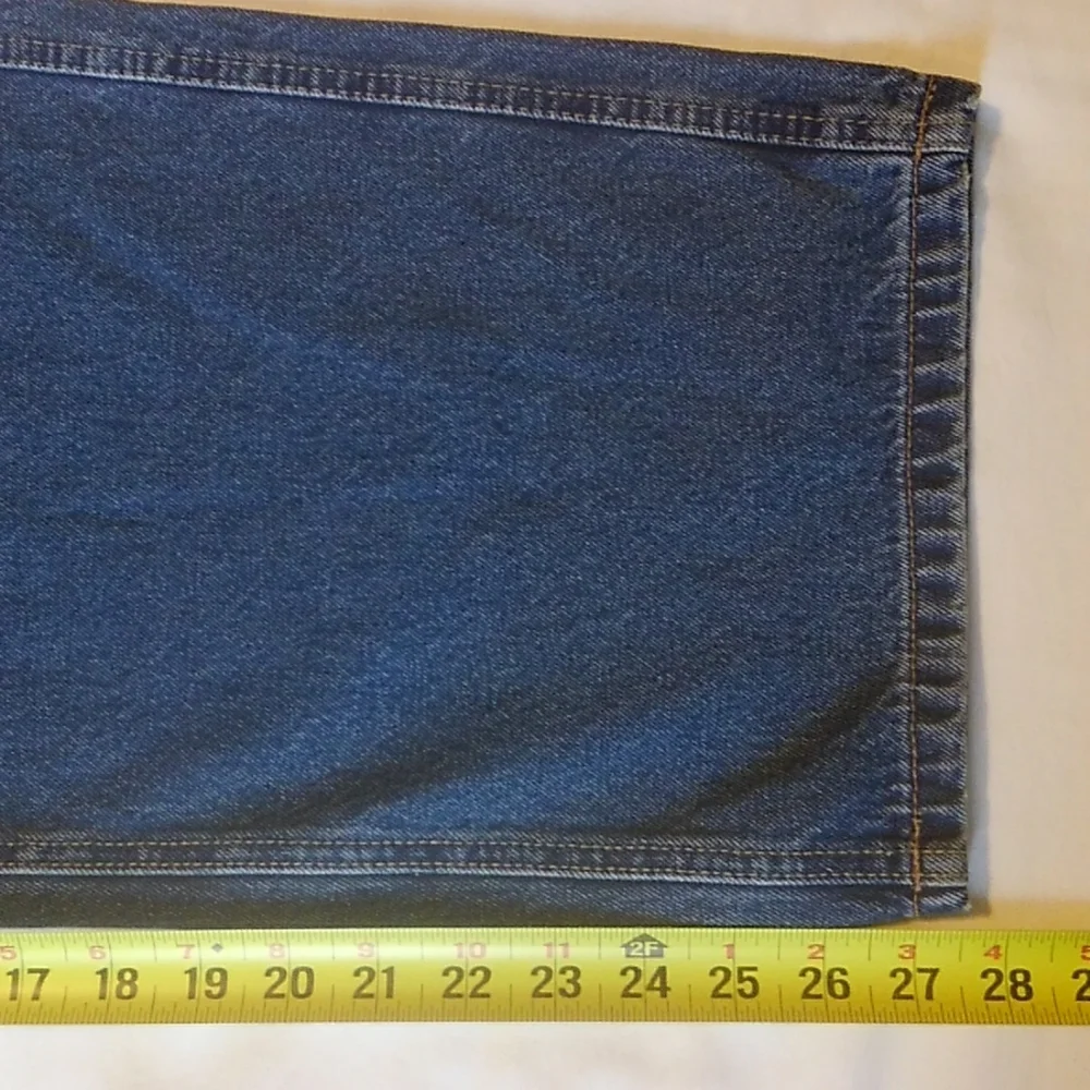 Stanley Straight Leg Denim Blue Jeans 38/30 EUC